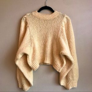ASOS ballon sleeve sweater